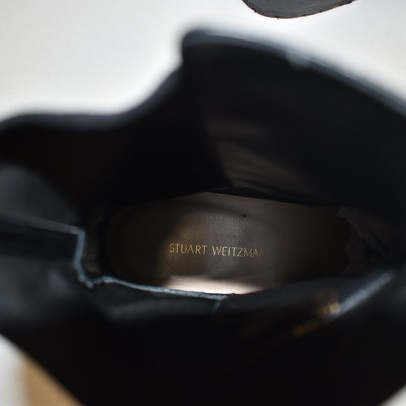 Stuart Weitzman City Buckle Bootie Black 5050 Size 7 - Picture 10 of 10